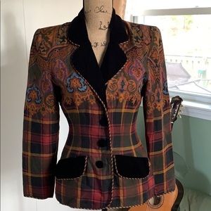 Vintage Festive Blazer